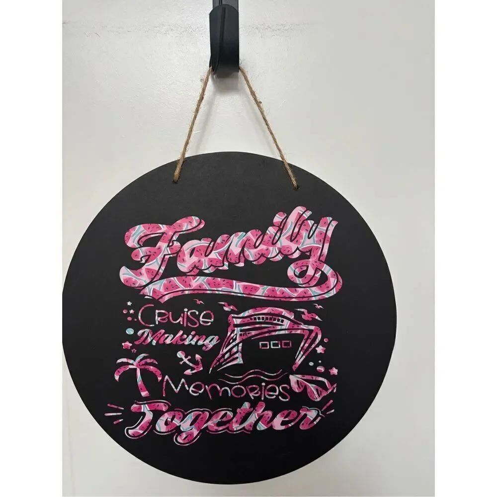 Chalkboard!!  Family Cruise vacation